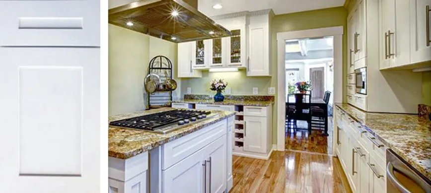 White Shaker - countertop fabricator in Delray Beach, FL