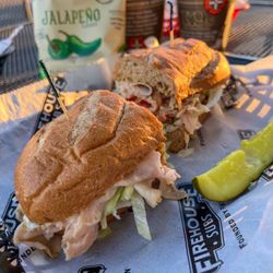 Firehouse Subs - Jamaican Jerk Turkey - lightly sweet (no kick though) but surprisingly good!