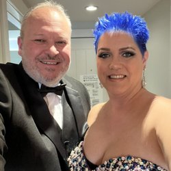 Tracy Perry Salon - Mardi Gras ball glamour !