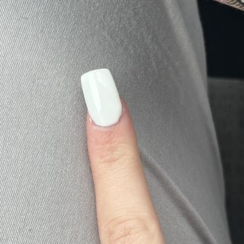 La Belle Nail Spa - She made my nail crocked - Nail Salons Near Me - Brea, California