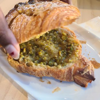 Karmic Grounds - Pistachio croissant - Coffee & Tea Near Me - Frisco, Texas Karmic Grounds - Pistachio croissant - Coffee & Tea Near Me - Frisco, Texas