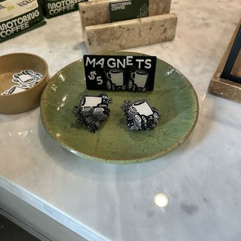 Motoring Coffee - Cute magnets for sale. One of the more affordable things. Merch is pricy! - Coffee & Tea Near Me - Los Angeles, California Motoring Coffee - Cute magnets for sale. One of the more affordable things. Merch is pricy! - Coffee & Tea Near Me - Los Angeles, California