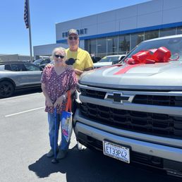 Our new Chevrolet Silverado purchased at Fremont Chevrolet.