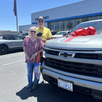 Fremont Chevrolet - Our new Chevrolet Silverado purchased at Fremont Chevrolet. - Car Dealers Near Me - Fremont, California