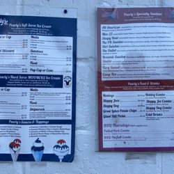 Pearly's Dairy King - Menu as of 08/14/25
