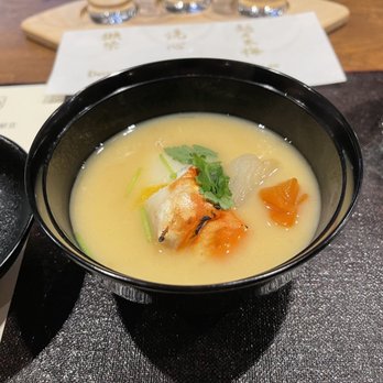 wa’z - Kyoto style white miso mochi soup - Japanese Near Me - Seattle, Washington