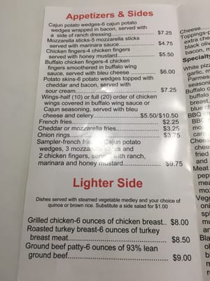 Menu photo 6 7 T's Pizza Coatesville, PA Menu photo 6 7 T's Pizza Coatesville, PA