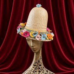 Pinkgun Gallery - 1950s tall crown hat