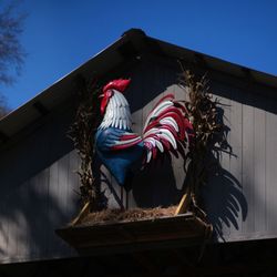 Walden Farm - Rooster on the barn