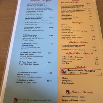 Bella Cuba - Menú - Cuban Near Me - Santa Ana, California Bella Cuba - Menú - Cuban Near Me - Santa Ana, California