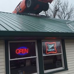 Boar's Nest - Boars Nest Bar n Grill - just look for the car!
