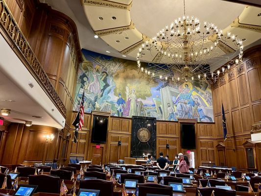 Indiana Statehouse by null