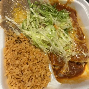 Rivas Mexican Grill - 2 Chicken Enchildas Combo - Fast Food Near Me - Sparks, Nevada Rivas Mexican Grill - 2 Chicken Enchildas Combo - Fast Food Near Me - Sparks, Nevada