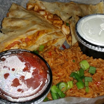 Village Grille - Chicken quesadilla w/Spanish rice. Fish and chips. Cobb salad. - American Near Me - Grosse Pointe, Michigan Village Grille - Chicken quesadilla w/Spanish rice. Fish and chips. Cobb salad. - American Near Me - Grosse Pointe, Michigan