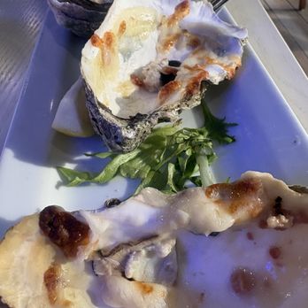 Hooked Seafood & Raw Bar - Oysters served in a cheese wrap - Seafood Near Me - Mechanicsville, Virginia Hooked Seafood & Raw Bar - Oysters served in a cheese wrap - Seafood Near Me - Mechanicsville, Virginia