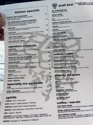 Menu photo 4 Bissell Brothers Portland, ME Menu photo 4 Bissell Brothers Portland, ME