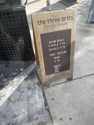 The Three Brits Public House by null