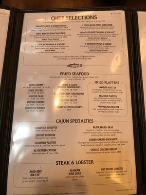 Menu photo 5 Pappadeaux Seafood Kitchen Bedford, TX