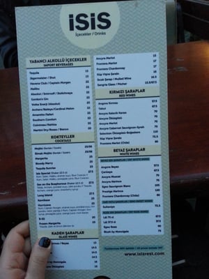 Menu photo 8 Isıs Istanbul, 34