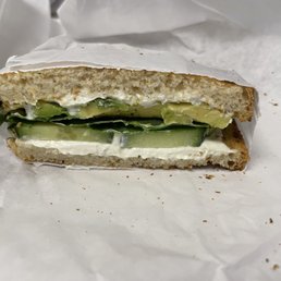 Breakfast Veggie Sandwich