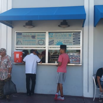 Las Olas Cafe - My son waiting on his food.. - Cuban Near Me - Miami Beach, Florida