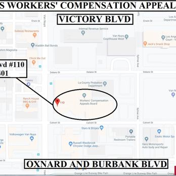 Workers' Compensation Appeals Board - WORKERS' COMPENSATION APPEALS BOARD VAN NUYS Picture by Mark Larson of Larson, Larson & Dauer - Courthouses Near Me - Los Angeles, California Workers' Compensation Appeals Board - WORKERS' COMPENSATION APPEALS BOARD VAN NUYS Picture by Mark Larson of Larson, Larson & Dauer - Courthouses Near Me - Los Angeles, California