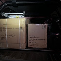 Vulcan omnipro 220 and 30" tool cabinet