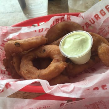 Brodburger - Onion rings!! - Burgers Near Me - Kingston, ACT