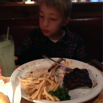 Logan's Roadhouse - What's left of a rack ... - Steakhouses Near Me - Caledonia, Michigan