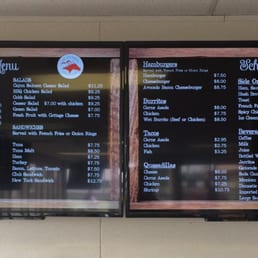 menus