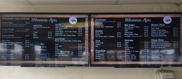 Menu photo 4 Schwanie's Grill At The Gap Los Alamitos, CA