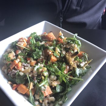 Nosh Eatery - Roasted veggie and grains salad with arugula - New American Near Me - Florence, Oregon