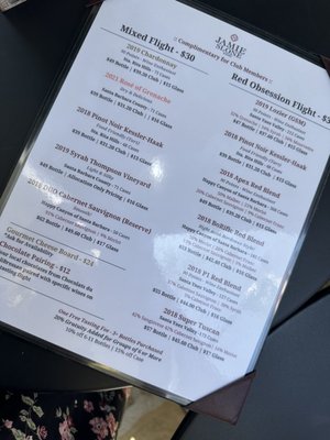 Menu photo 4 Jamie Slone Wines Santa Barbara, CA