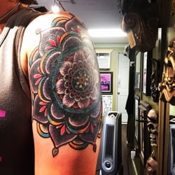 Fortune Bros Tattoo - I came in with a concept, and Mark created a beautiful work of art.