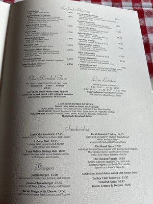 Menu photo 3 The Lobster House Cape May, NJ