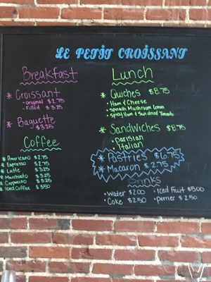 Menu photo 3 Le Petit Croissant Greenville, SC