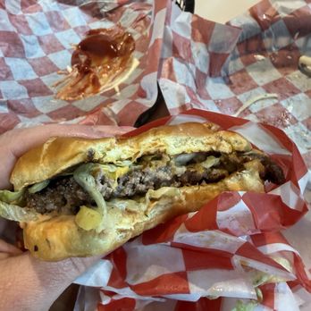 Secret Burger Kitchen - Single Smash - Burgers Near Me - Kirkland, Washington