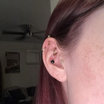 Halo Precision Piercing & Jewelry - Vertical Helix Piercing - Piercing Near Me - Phoenix, Arizona