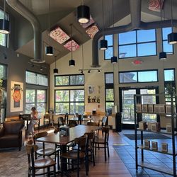 Inside seating area