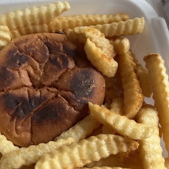 Chicken King - Burnt bun barely a thimble of chili no onions no slaw ketchup or mustard. - American Near Me - Charlotte, North Carolina Chicken King - Burnt bun barely a thimble of chili no onions no slaw ketchup or mustard. - American Near Me - Charlotte, North Carolina