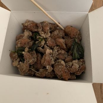 Feng Cha Teahouse - Popcorn chicken. Wasn't very good. - Desserts Near Me - Newark, California