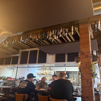 Newhall Refinery - Indoor seating facing bar area - New American Near Me - Santa Clarita, California