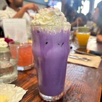 Berkeley Social Club - Ube Latte - Breakfast & Brunch Near Me - Berkeley, California