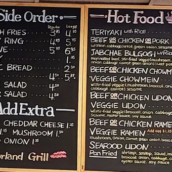 Norland Grill - a menu on a blackboard - Diners Near Me - Burnaby, British Columbia Norland Grill - a menu on a blackboard - Diners Near Me - Burnaby, British Columbia