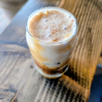 Reborn Coffee - Iced honey cinnamon cappuccino - Coffee & Tea Near Me - Corona Del Mar, California Reborn Coffee - Iced honey cinnamon cappuccino - Coffee & Tea Near Me - Corona Del Mar, California