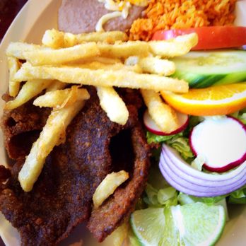 Casa Chapala's Grill - Breaded steak dinner, YUM! - Mexican Near Me - Wheeling, Illinois