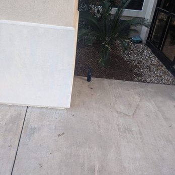 Baymont by Wyndham Conroe - Beer bottles outside, not very clean - Hotels Near Me - Conroe, Texas