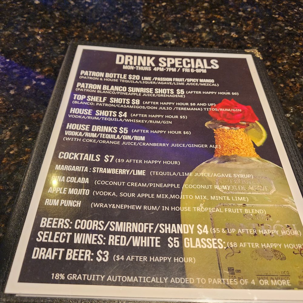 Topclass Jamaican Bar & Grill - Drink Specials Menu - Caribbean Near Me - Orlando, Florida Topclass Jamaican Bar & Grill - Drink Specials Menu - Caribbean Near Me - Orlando, Florida