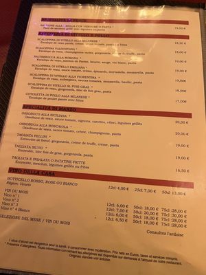 Menu photo 3 Al Caratello Paris, 75 Menu photo 3 Al Caratello Paris, 75