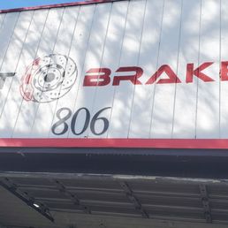 Front of shop, sidewalk.